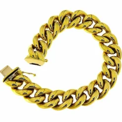 Bracelet groumette en or jaune