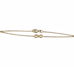 Bracelet "infini" or jaune