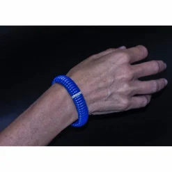 Bracelet JARRETIERE Céramique Bleu Diamants