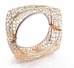 Bracelet jonc ajouré Or