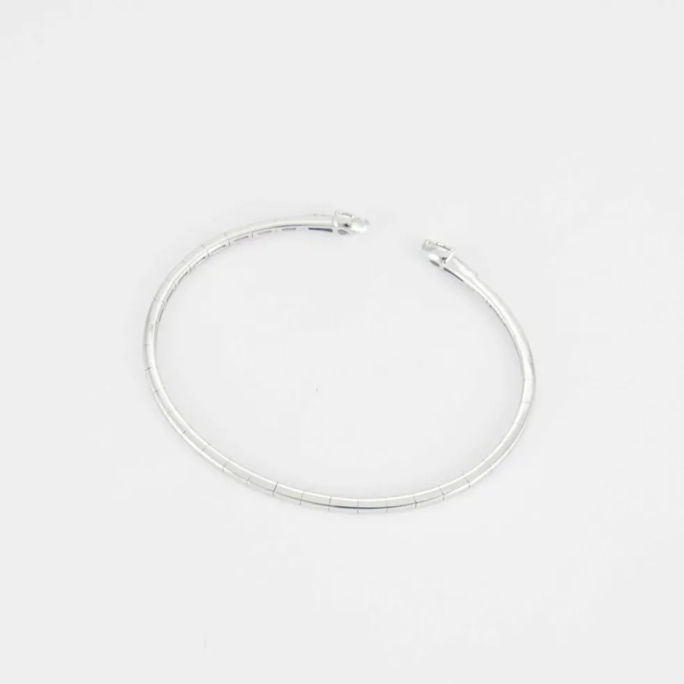 Bracelet jonc articulé ouvert