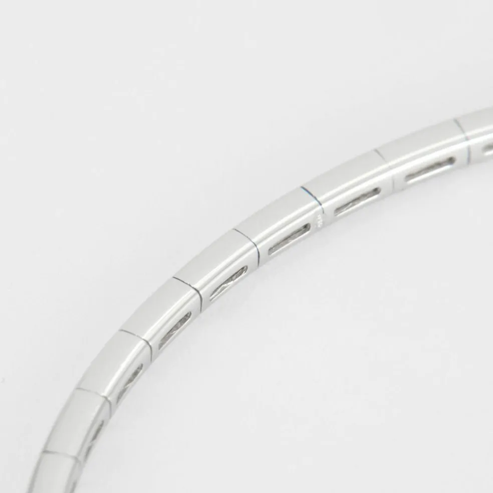 Bracelet jonc articulé ouvert