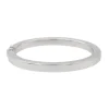 Bracelet Jonc Or blanc