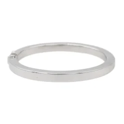 Bracelet Jonc Or blanc