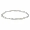 Bracelet Jonc Or blanc