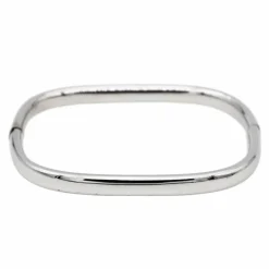 Bracelet Jonc Or blanc