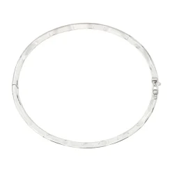 Bracelet Jonc Or blanc