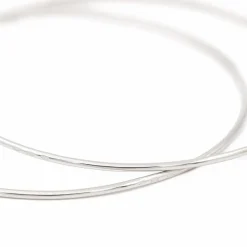 Bracelet Jonc Or blanc