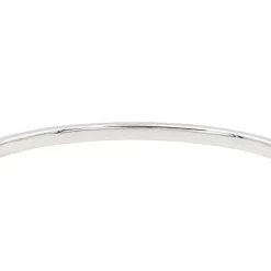 Bracelet Jonc Or blanc Rubis