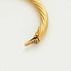 Bracelet jonc or jaune