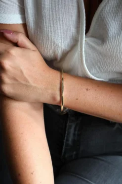 Bracelet Jonc Or jaune