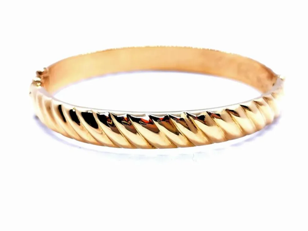 Bracelet Jonc Or jaune