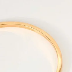Bracelet jonc or jaune
