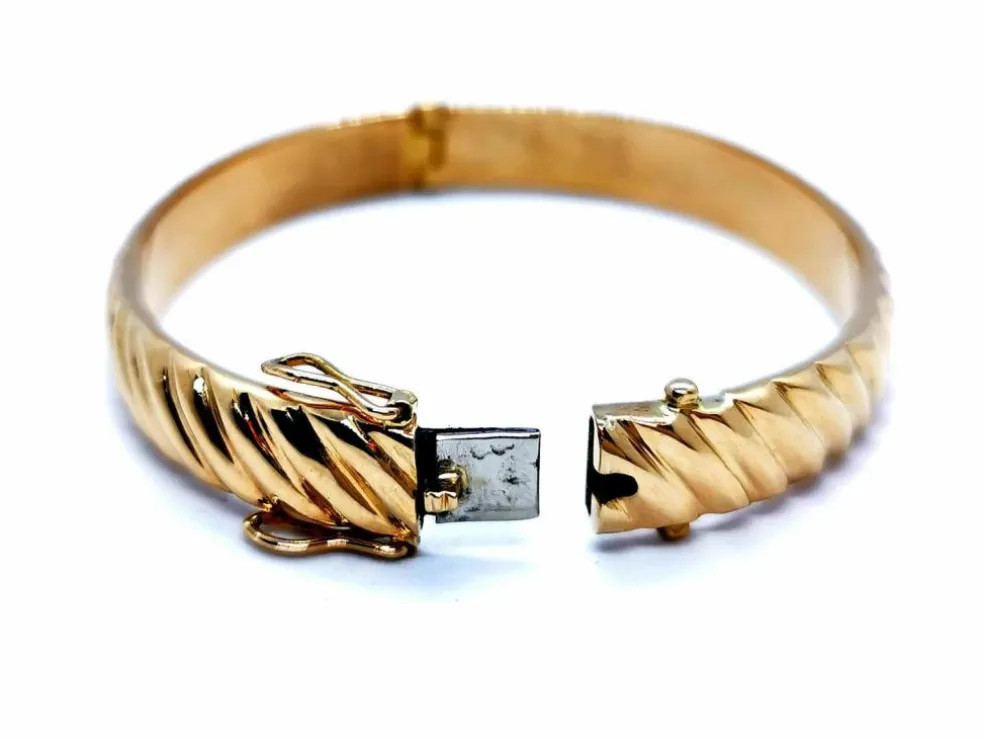Bracelet Jonc Or jaune