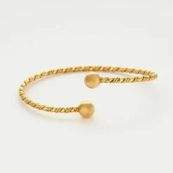 Bracelet jonc or jaune
