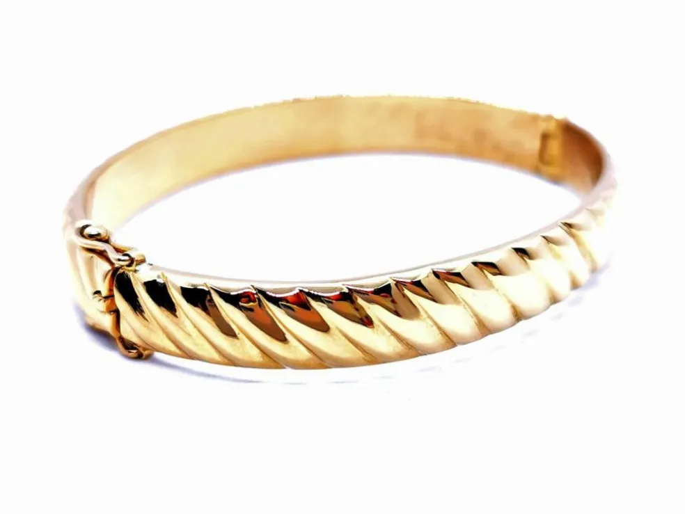 Bracelet Jonc Or jaune
