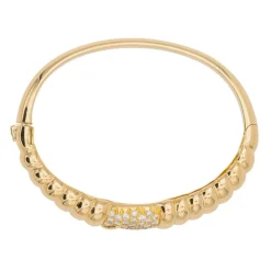 Bracelet Jonc Or jaune Diamant