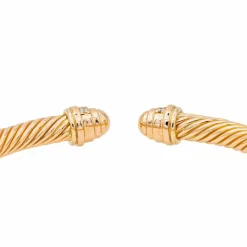 Bracelet Jonc Or rose Diamant