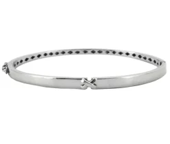 Bracelet "Lien" Or blanc