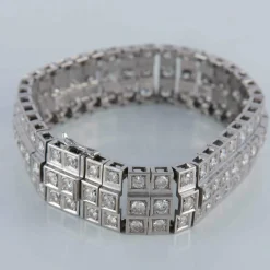 Bracelet ligne diamant