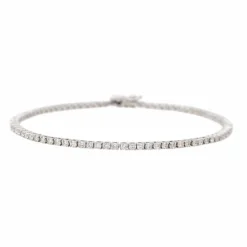 Bracelet Ligne Or blanc Diamant
