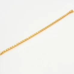 Bracelet Ligne or jaune et diamants jaunes