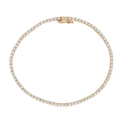 Bracelet Ligne Or rose Diamant