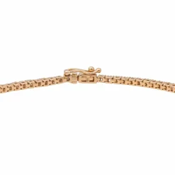 Bracelet Ligne Or rose Diamant