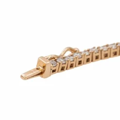 Bracelet Ligne Or rose Diamant