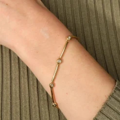 BRACELET "LIO" OR & DIAMANTS