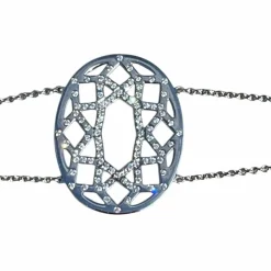 Bracelet Lisonia diamants en or blanc 18 carats