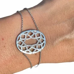 Bracelet Lisonia diamants en or blanc 18 carats