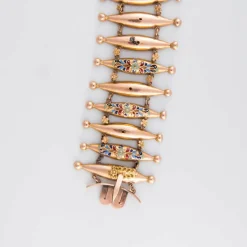 Bracelet émaillé époque victorienne