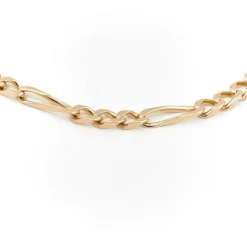 Bracelet Maille alternée Or jaune