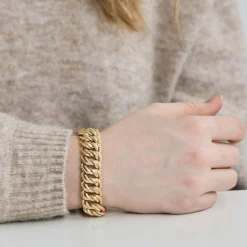 BRACELET MAILLE AMERICAINE