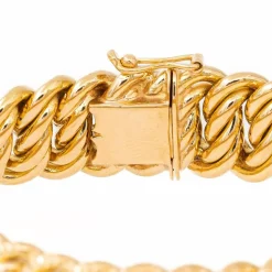Bracelet Maille américaine Or jaune