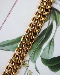 Bracelet Maille Américaine Or Rose