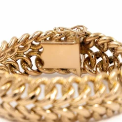 Bracelet Maille américaine Or rose