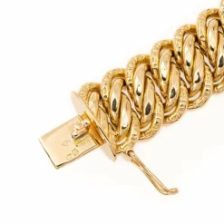 Bracelet Maille américaine Or jaune
