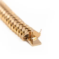 Bracelet Maille américaine Or rose