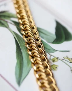 Bracelet Maille Américaine Or Rose
