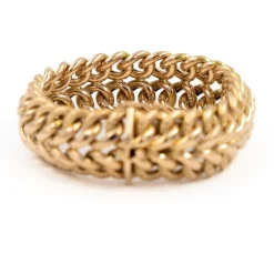 Bracelet Maille américaine Or rose