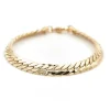 Bracelet Maille anglaise Or jaune