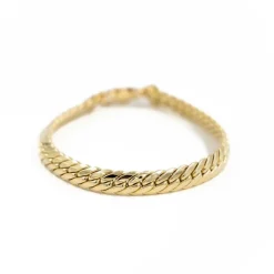 Bracelet Maille anglaise Or jaune