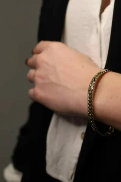 Bracelet Maille anglaise Or jaune