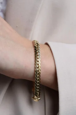 Bracelet Maille anglaise Or jaune