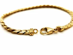 Bracelet Maille anglaise Or jaune