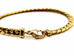 Bracelet Maille anglaise Or jaune