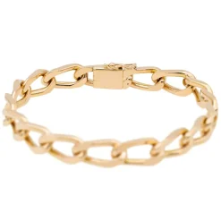 Bracelet Maille cheval Or rose