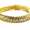 Bracelet Maille chevron Or jaune